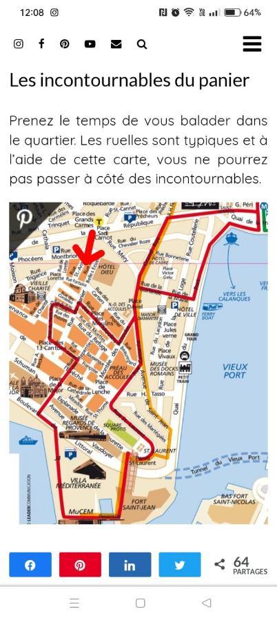 Cosy 40M2 City Center 'Le Panier' มาร์กเซย ภายนอก รูปภาพ